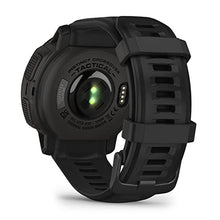 PlayBetter Garmin Instinct Crossover Solar Tactical Hybrid Smart Watch Black