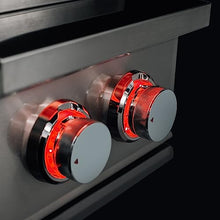 TrueFlame Built-in Stainless Steel Double Side Burner - TFSB2L