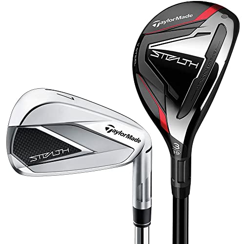 TaylorMade Stealth 2 Iron Combo Set Left Handed Graphite Regular Silver
