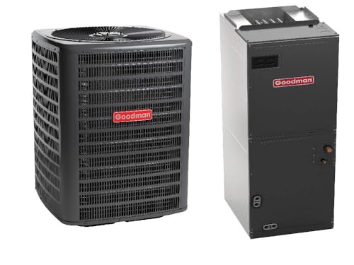 Goodman 2.5 Ton 14 SEER Heat Pump GLZS4BA3010, Multi-Positional Air Handler AMST30BU1300 …