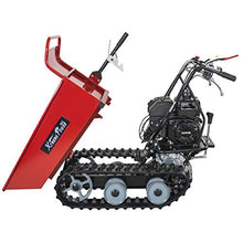 XtremepowerUS All-Terrain Track Barrow Gas Powered 6.5hp Utility Cart Red