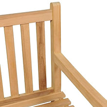 LKJVFCPW 89.8 Inch Teak Wood Garden Bench, Large Outdoor Patio Seating, Solid Hardwood Park Bench for Backyard, Deck, and Garden Decor, Weather Resistant