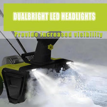 40v Battery Powered Cordless Snow Blower,Lithium Battery Snow Blower 4Batteries