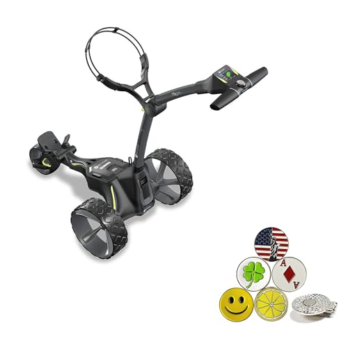 AMBA7 Motocaddy M3 GPS Electric Caddy Cart Bundle Black