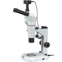 AmScope Digital Trinocular Stereo Zoom Microscope with 5MP Camera White