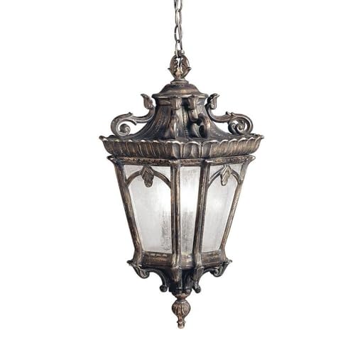 Bailey Street Home 3 Light Outdoor Hanging Pendant 24.5 inches Tall by 12 inches Wide-Londonderry Finish Traditional Outdoor Hanging Pendant 147-Bel-555921