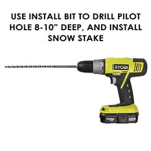 1000 Pack 48 Inch Driveway Markers 1/4 Inch Dia - with 12" Install Drill Bit, Snow Stakes, Snow Plow Markers, Snow Poles, Rods (1000)