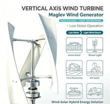 16000W 20000W Vertical Wind Turbine Generator - High-Efficiency 3-Blade PM