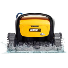Dolphin Wave 90i Wi-Fi Automatic Robotic Pool Vacuum Cleaner Includes Caddy, Wall Climbing Scrubber Brush, Top Load Filters, Ideal for Commercial Pools up to 78 FT in Length