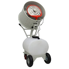 TECHTONGDA Misting Fan Humidifying Cooling Industrial Pedestal Fan Adjustable Spray Amount for 538 Square Feet