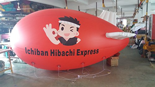 Air-Ads Supplies Giant Inflatable Advertising Blimp 16ft PVC