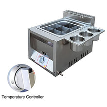 Deep Fryer 6L/12L Commercial Gas Fryer, Stainless Steel Outdoor Cooker, for Home Kitchen Restaurant