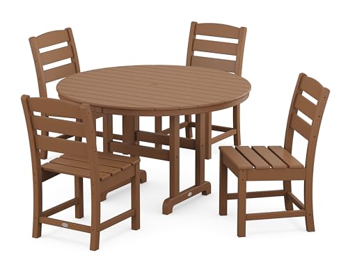 Polywood Lakeside Dining Set Teak