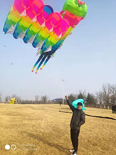 Yingfeida Giant Soft Inflatable Pilot Kite Pink