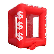 BMGIANT 87 Inch Inflatable Cash Cube Money Grab Machine with 2 Blowers