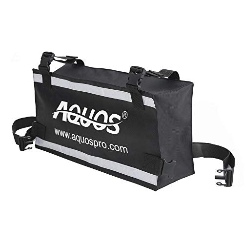 AQUOS Heavy-Duty 12.5ft Inflatable Pontoon Boat Green