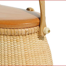 ZYBB Picnic Baskets Hand-Woven Basket Outdoor Vegetable Basket Egg Basket Rattan Fruit Basket 21.5X11x14cm
