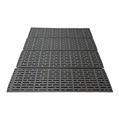 Patriot Docks Complete Low Pro Aluminum Frame Dock Kit 4ft x 8ft Gray Poly
