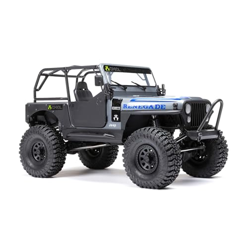 Axial RC Truck 1/10 SCX10 III Jeep CJ-7 4WD Brushed RTR Grey