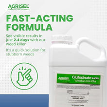 Agrisel Glufosinate Weed Killer, Post-Emergent, 320 Ounces