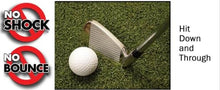 Big Moss Golf True Launch Plus Hitting Mat 5' x 5' Multicolor