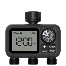 1pc HCT-M08 3-Outlet Water Timer Automatic/Manual/Rain Delay Sprinkler 3P Watering System 3 Zone Garden Tool