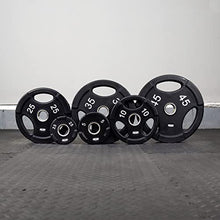 NEXO Fitness Urethane Grip 245lb Plate Set Black