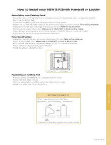 S.R. Smith SR-100 Stainless Steel Spa Handrail without Hardware