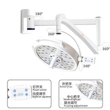 XUX Wall Mounted 108W LED Surgical Examination Light Shadowless Lamp White