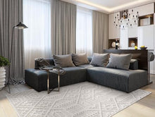 NEW HOME Prestige Tamed Southwest Textured Indoor/Outdoor Area Rug Taupe