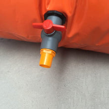 TCHAU Outdoor Construction Watering Large-Capacity Foldable Water Container Water Storage Bladder Water Storage Container with Valve Collapsible Portable
