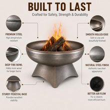 Ohio Flame Liberty 36” Wood Burning Fire Pit Carbon Steel with Standard