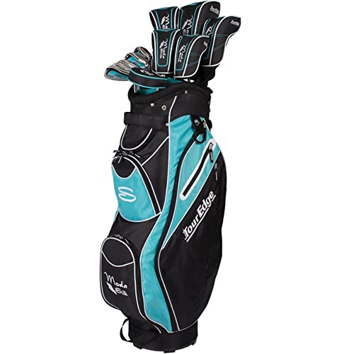 Tour Edge Moda Silk Women's Golf Set Black/Light Blue