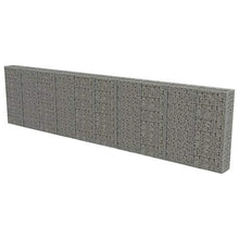 YITHOPI Gabion Wall with Covers Galvanized Steel for Outdoor Garden Edging Cage Walls Panels236 x11.8"x59"-Fast delivedging Cage Wallsed
