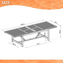 Brampton Patio Brampton Tucson 11-Piece Outdoor Rectangular Dining Table Set Ideal for Patio and Indoors, Light Teak Finish