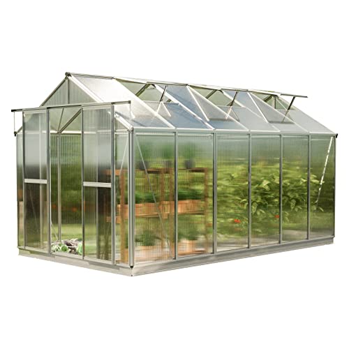 Spahir 6 8.5x12.6 ft Walk in Greenhouse