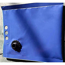 SHIJINHAO Large-Capacity Water Storage Durable Water Tank, Outdoor Water Storage Bag, Collapsible Used for Garden, Construction Site (Color : Blue, Size : 750L/1.5x1x0.5M)
