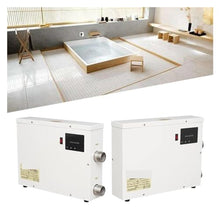 Heater Pool Electric Digital Water Thermostatic Spa Hot Tub Bath Heating Adjustable Temperature Suitable For Home Outdoor School(18KW 220V)