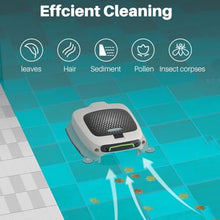 GHRERTX Automatic Pool Skimmer Cleaner Robot,30W Manual Remote Control Pool Surface Skimmer Robotic with 3-Speed Adjustment,10-Hour Continuous Cleaning&2000sq.ft.for Swimming Pools