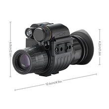 Teslord Night Vision Monocular Gen 2 Tactical Infrared Black