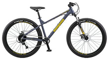 Mongoose Colton Adult Mountain Bike Hardtail 7-Speed 17-Inch Aluminum Frame 27.5-Inch Wheels Slate Blue