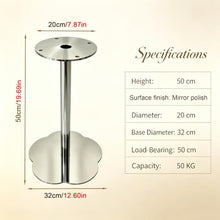 GZHERVICES Metal Coffee Table Base Only,Round End Table Legs
