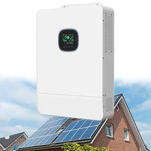 GESAIDES 10000W Hybrid Inverter 48VDC to 110VAC, Power Inverter Grid Tie & Off-Grid Solar Inverter Built-in MPPT(Batteryless)