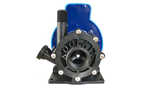 KoolAir Pumps SPM1000-230, Submersible, 230 Volts, Marine Air Conditioning Seawater 870 GPH Magnetic Drive Pump, 56” Cord, Inlet 1” FPT x Outlet 1/2” MPT, Intertek ETL-Certified