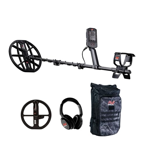 MINELAB Manticore Bundle, Includes Metal Detector, M9 Coil, and Backpack