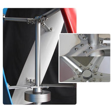 800W Wind Turbine Generator 12V 24V with 3 Blades Wind Vertical Turbine Generator Permanent Magnet Generator Wind Turbine Kit for Hybrid Wind Solar,A-24V