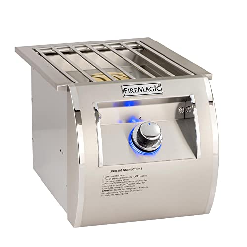 Fire Magic Echelon Diamond Built-in Natural Gas Single Side Burner - 32795-1
