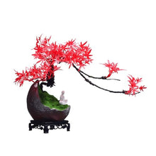 QWERAXZG Landscape Vase Flower Decoration Pine Needle Cliff Cypress Branch False