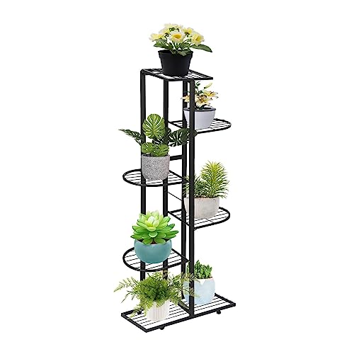 iumLeap Metal Plant Stands Flower Pot Holder Vertical Garden Planter Display Rack Shelf Multi Tiered Plant Stand Indoor
