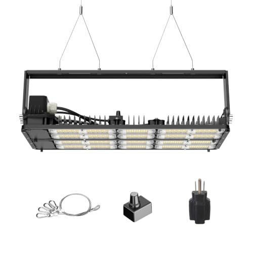 SANSI 400W Dimmable Full Spectrum Grow Light 50,000 Hours LM301 Diodes IP54